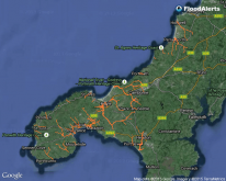 Flood Alert, 5:21PM 25/08/2015, West Cornwall Rivers, http://floodalerts.com/?id=92366